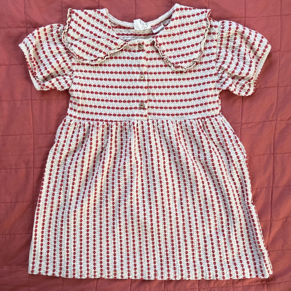 Zara print dress size 3-4